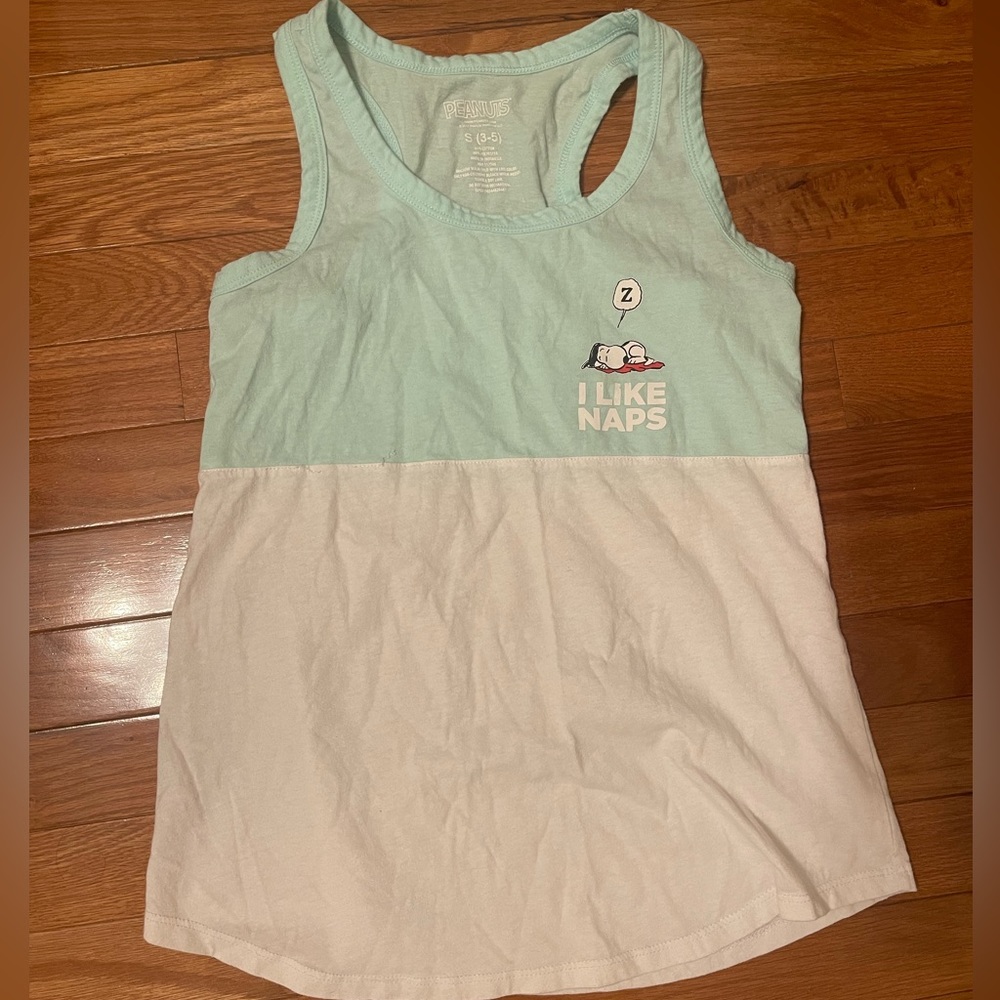 Peanuts tank top